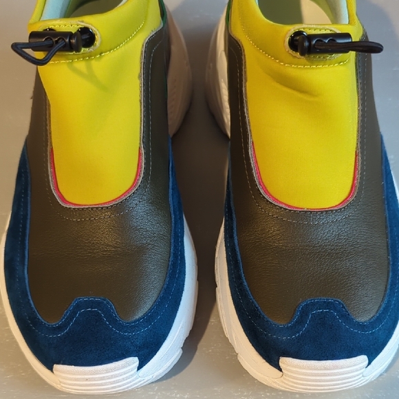 Charlotte Stone Sneakers Slip On Chunky Colorful size 8 - Picture 4 of 10